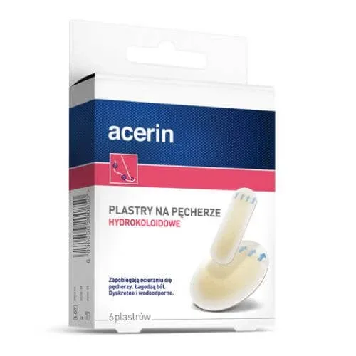 Acerin Plasturi hidrocoloizi pentru bășici, 6 buc AFLOFARM — preț și oferte