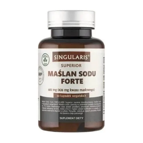 Singularis Superior Sodium Butyrate Forte, 60 capsule vegane — preț și oferte