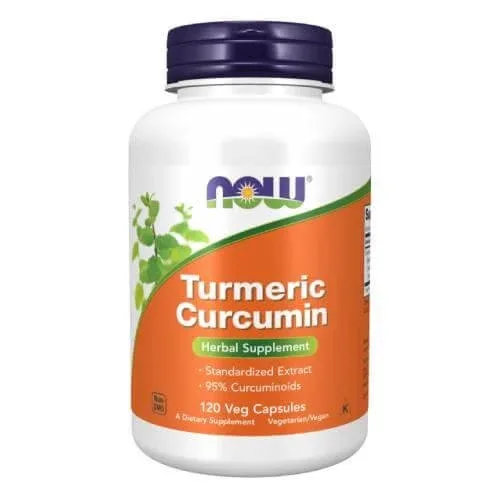 NOW CURCUMIN 450MG - 120 Veg Caps NOW FOODS — preț și oferte
