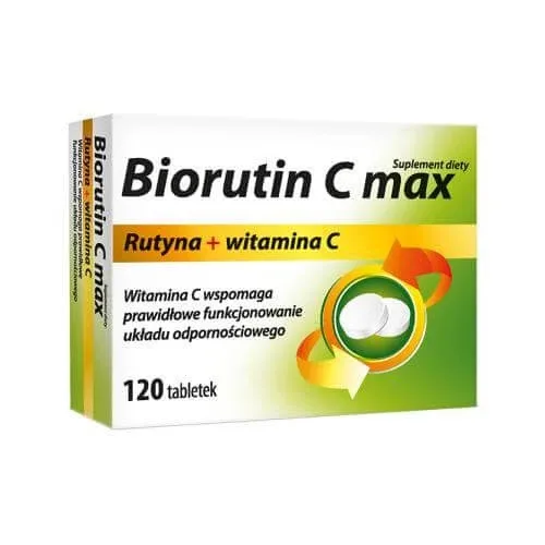 Biorutin C Max, 120 tabl. MBM Pharma — preț și oferte