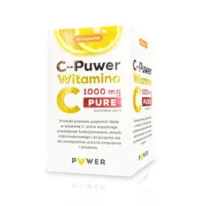 C-Puwer Vitamina C PURE 1000mg, 90 capsule