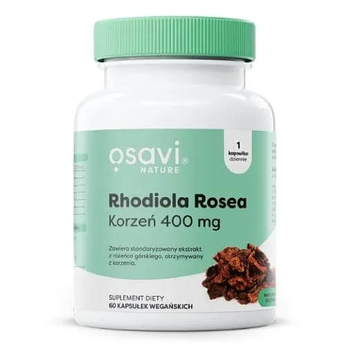 OSAVI Rhodiola Rosea rădăcină 400 mg, 60 capsule — preț și oferte