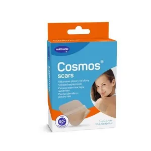 Hartmann Cosmos Cicatrice Plasturi de silicon 5 cm x 7,2 cm, 5 buc