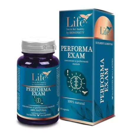 Performa Exam, 60 capsule – Bionovativ DVRPharm — preț și oferte