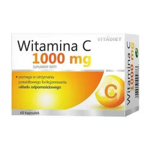 VITADIET Vitamina C 1000 mg, 60 capsule