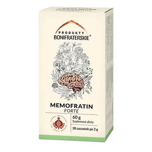 Produse Bonifraters Memofratin Forte, 30 pliculețe Bonifratrzy — preț și oferte