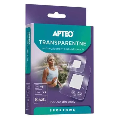 APTEO set de tencuieli transparente impermeabile, 8 bucăți — preț și oferte