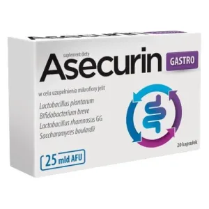 Asecurin Gastro, 20 capsule