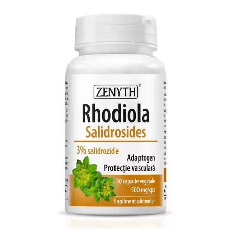 Rhodiola Salidrosides, 30 capsule vegetale – Zenyth — preț și oferte