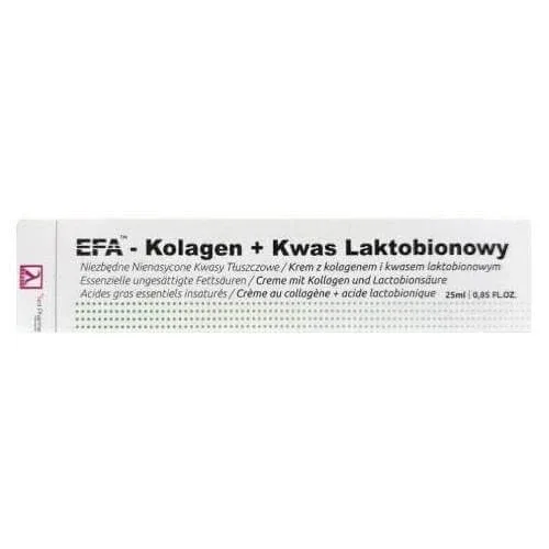 EFA Collagen + Lactobionic Acid Cremă de noapte cu colagen și acid lactobionic, 25 ml — preț și oferte