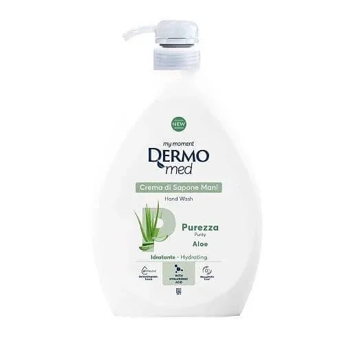 Săpun lichid DERMOMED cu pompă Aloe Vera, 1 l CORRI — preț și oferte