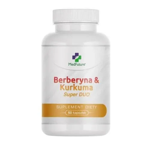 MedFuture Super DUO Turmeric + Berberină, 60 capsule — preț și oferte