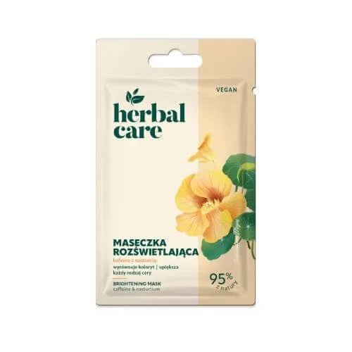 Farmona Herbal Care Mască de față iluminantă Cafeină cu Nasturtium, 7 g — preț și oferte