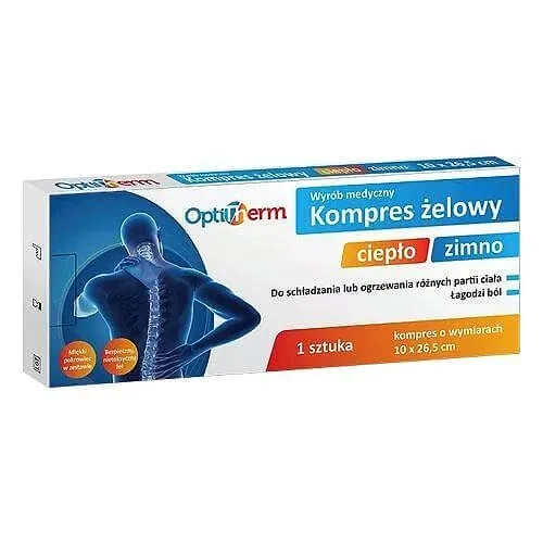 OptiTherm compresă cu gel cald-rece 10x26,5 cm, 1 buc. Silesian Pharma — preț și oferte