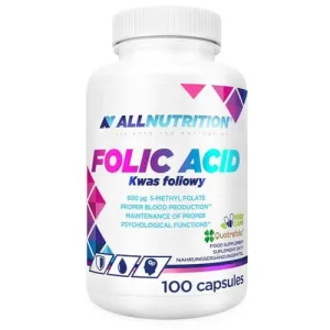 Allnutrition Acid folic Acid folic, 100 caps