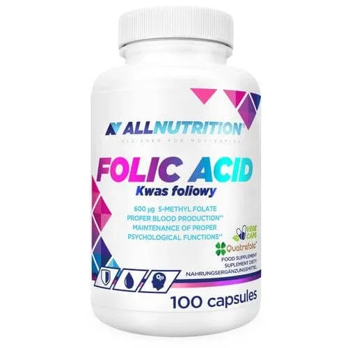 Allnutrition Acid folic Acid folic, 100 caps — preț și oferte