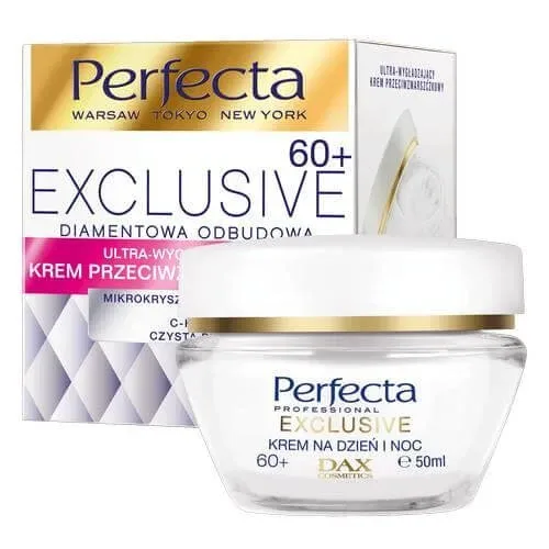 PERFECTA Exclusive Diamond Restoration Ultra-Smoothing Day & Night Cream 60+, 50ml — preț și oferte