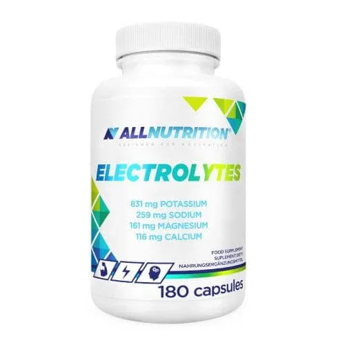 Allnutrition Electroliți Potasiu Sodiu Magneziu Calciu, 180 capsule — preț și oferte