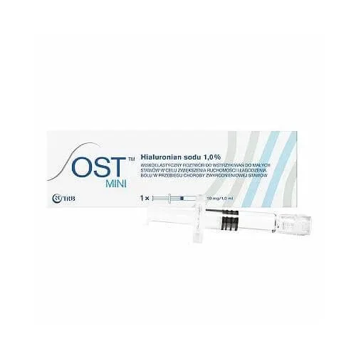OST Mini hialuronat de sodiu 10 mg/1 ml, 1 fiolă-seringă TRB Chemedica — preț și oferte