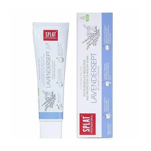 Splat Professional Lavendersept pastă de dinți pentru dinți și gingii sensibile cu lavandă, 100 ml — preț și oferte