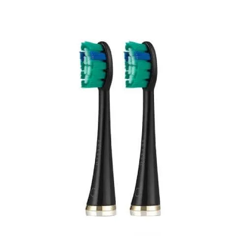SEYSSO Gold Black Whitening Sfaturi de înlocuire pentru periuța de dinți sonică, 2pcs — preț și oferte