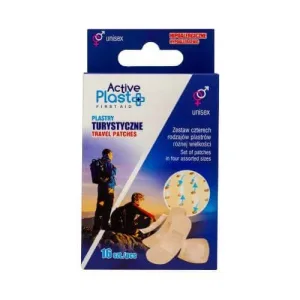 Plasturi turistice ACTIVE PLAST, 16 bucăți