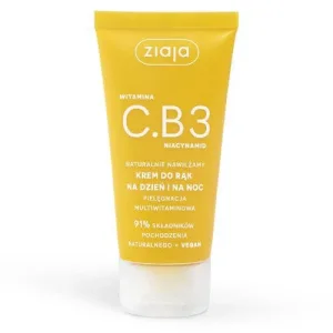 Ziaja Vitamin C.B3 Niacinamide Day & Night Hand Cream, 50 ml.