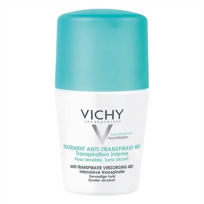 Vichy Traitement Anti-Transpirant 48H Deodorant antiperspirant în roll-on, 50 ml — preț și oferte