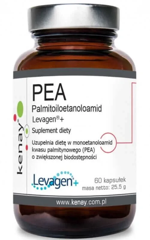 PEA Palmitoyl ethanolamide Levagen 60 capsule Kenay — preț și oferte