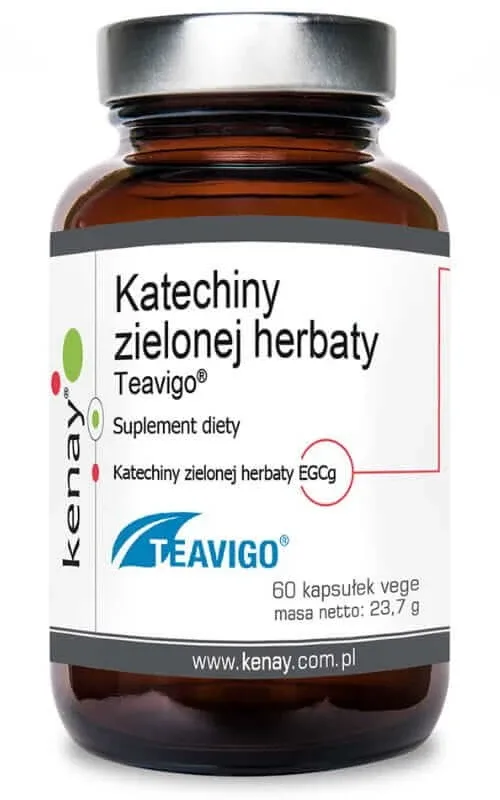 Teavigo ceai verde catechine 60 capsule Kenay — preț și oferte