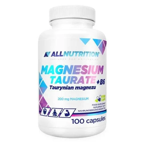 Allnutrition Taurat de magneziu + B6 Taurat de magneziu, 100 caps — preț și oferte