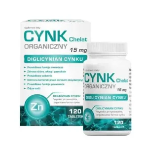 Acasă Farmacie Organic Zinc 15 mg, 120 comprimate