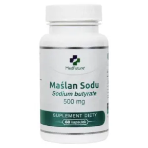 MedFuture Butirat de sodiu 500mg, 60 capsule