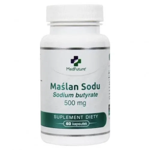 MedFuture Butirat de sodiu 500mg, 60 capsule — preț și oferte