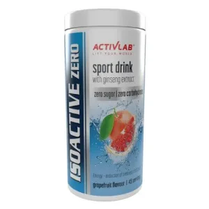 ACTIVLAB ISOACTIVE Zero Băutură izotonică fără zahăr Grapefruit, 225g