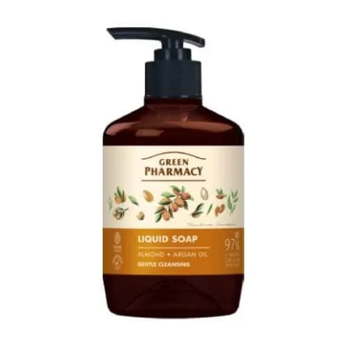GREEN PHARMACY Săpun lichid cu migdale și ulei de argan, 460ml — preț și oferte