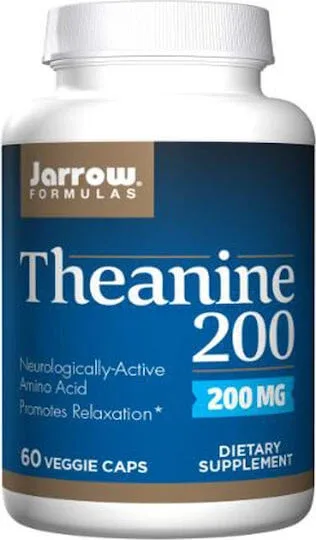 Jarrow Formulas L-Theanine 200 200mg 60 Capsule din plante medicinale Unflavoured — preț și oferte