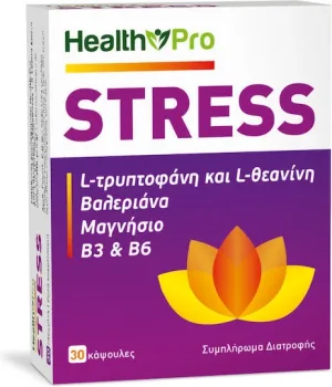 Health Pro Stress Supliment pentru Anxietate 30 capace