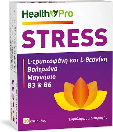 Health Pro Stress Supliment pentru Anxietate 30 capace — preț și oferte