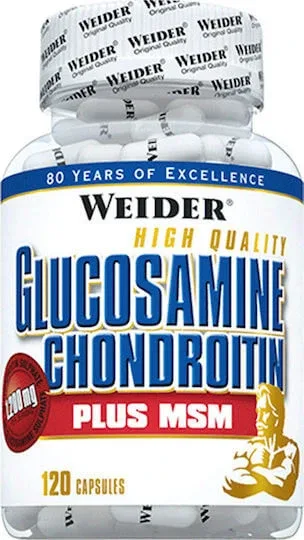 Weider Glucosamine Chondroitine Plus Msm Supliment pentru Sănătatea Articulațiilor & Oaselor 120 capace — preț și oferte