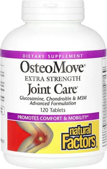 Natural Factors Osteomove Supliment pentru Sănătatea Articulațiilor & Oaselor 120 file — preț și oferte