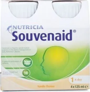 Nutricia Souvenaid Supliment pentru Memorie 500ml Vanilie — preț și oferte