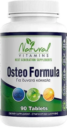 Natural Vitamins Osteo Formula Supliment pentru Sănătatea Oaselor 90 file — preț și oferte