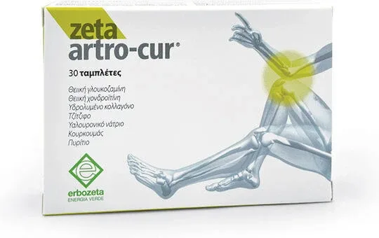 Erbozeta Zeta Artro-Cur Supliment pentru Sănătatea Articulațiilor & Oaselor 30 file — preț și oferte