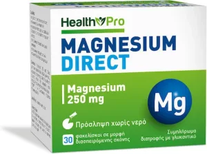 Health Pro Magnesium Direct 250mg 30 Plicuri