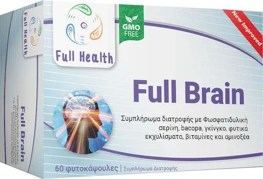 Full Health Full Brain Supliment pentru Memorie 60 file — preț și oferte
