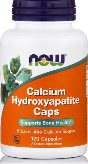 Now Foods Calcium Hydroxyapatite 120 Capsule — preț și oferte