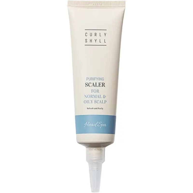 CURLY SHYLL Purifying Scaler – Masca exfolianta pentru scalp gras si normal, 120 g — preț și oferte