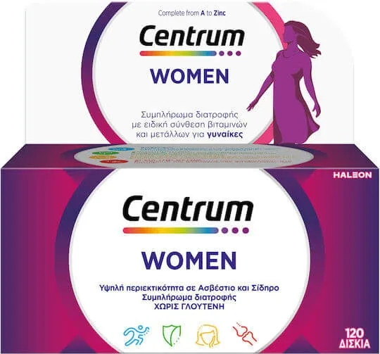 Centrum Women 4 Months Multivitamină for Women for up to 4 Months of Nutritional Support — preț și oferte