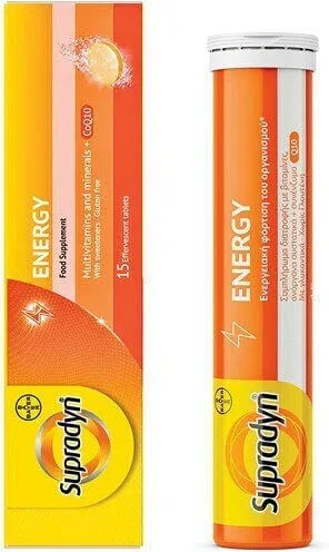 Supradyn Supradyn Energy Multivitamină pentru Energie 80mg Energy 15 file de ef BAYER — preț și oferte